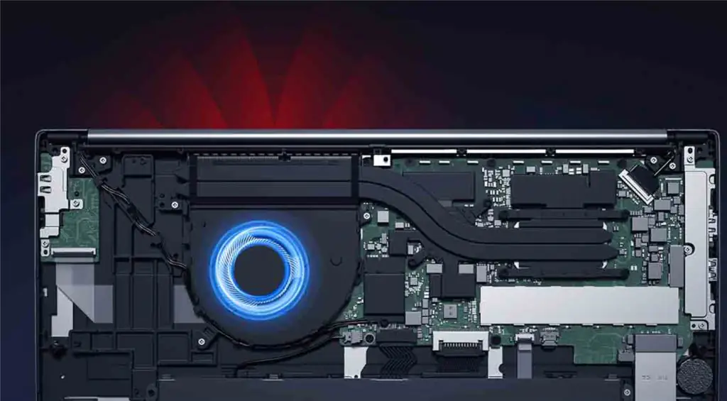 RedmiBook 16 cooling system