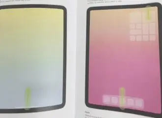 New iPad Air manual