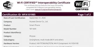 Huawei Mate X2 gets Wi-Fi certification
