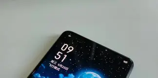 Realme under-display camera phone