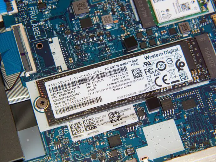 Lenovo ThinkPad T14s M.2 SSD