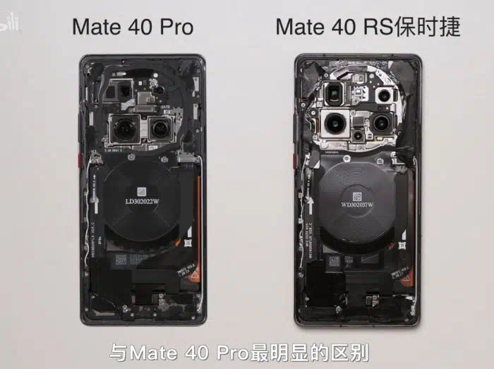 Huawei Mate 40 RS Internal Picture