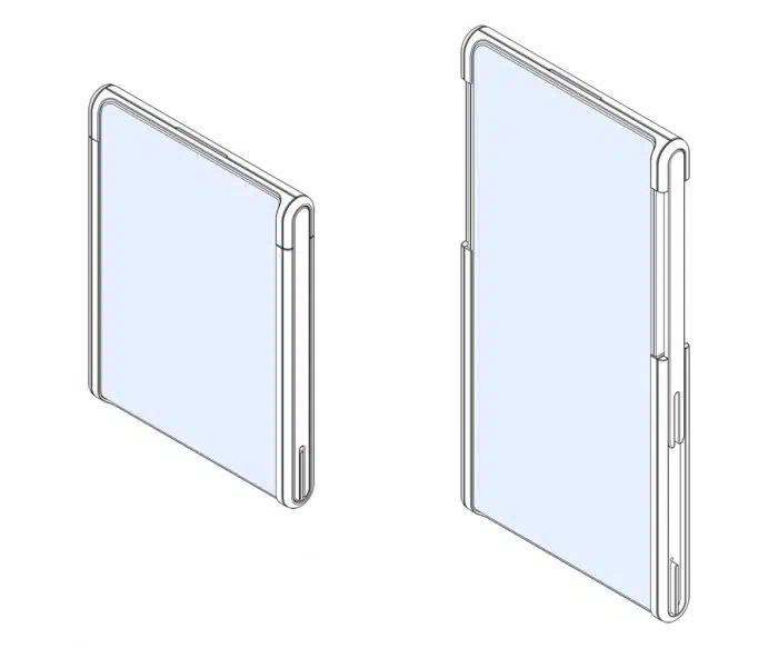 Retractable screen patent