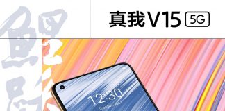 Realme V15 will come with a 65W charger