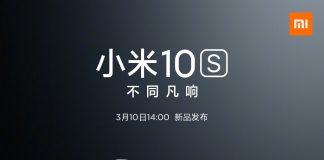Xiaomi Mi 10S will be released on March 10