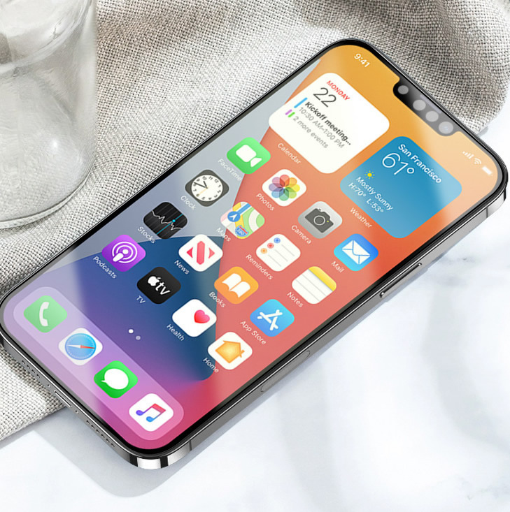 iPhone 13 renderings shows smaller notch than iPhone 12 - SeekDevice.com