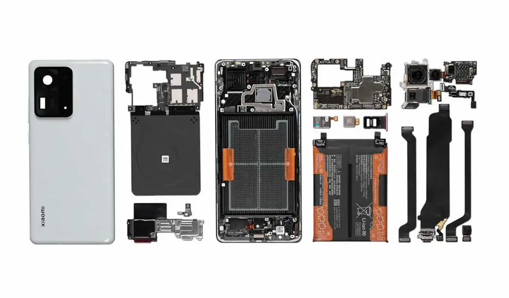Xiaomi MIX4 teardown