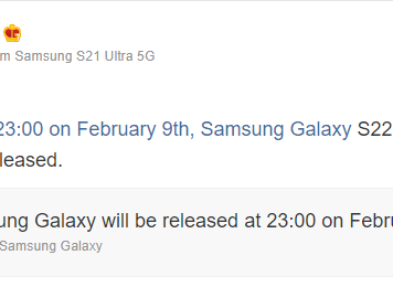 Galaxy S22 and Tab S8 Series Launch Date