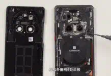 Huawei Mate 40 Pro Teardown Remove the back cover