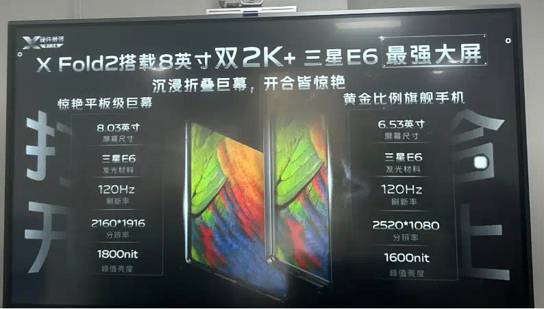 Vivo X Fold2 Display