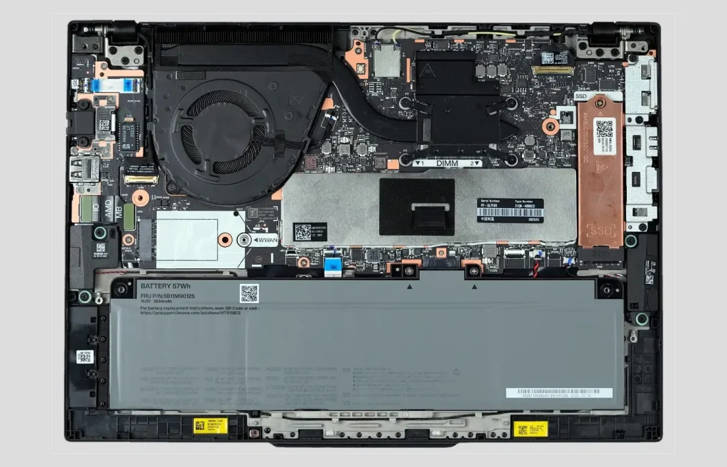 ThinkPad T14 Gen 6 internal photo